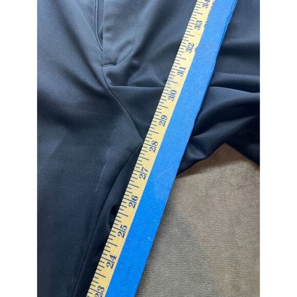 Roundtree Yorke Pants Mens 42x29 Blue Travel Smart Flat Front Classic‎ Fit - Picture 2 of 7